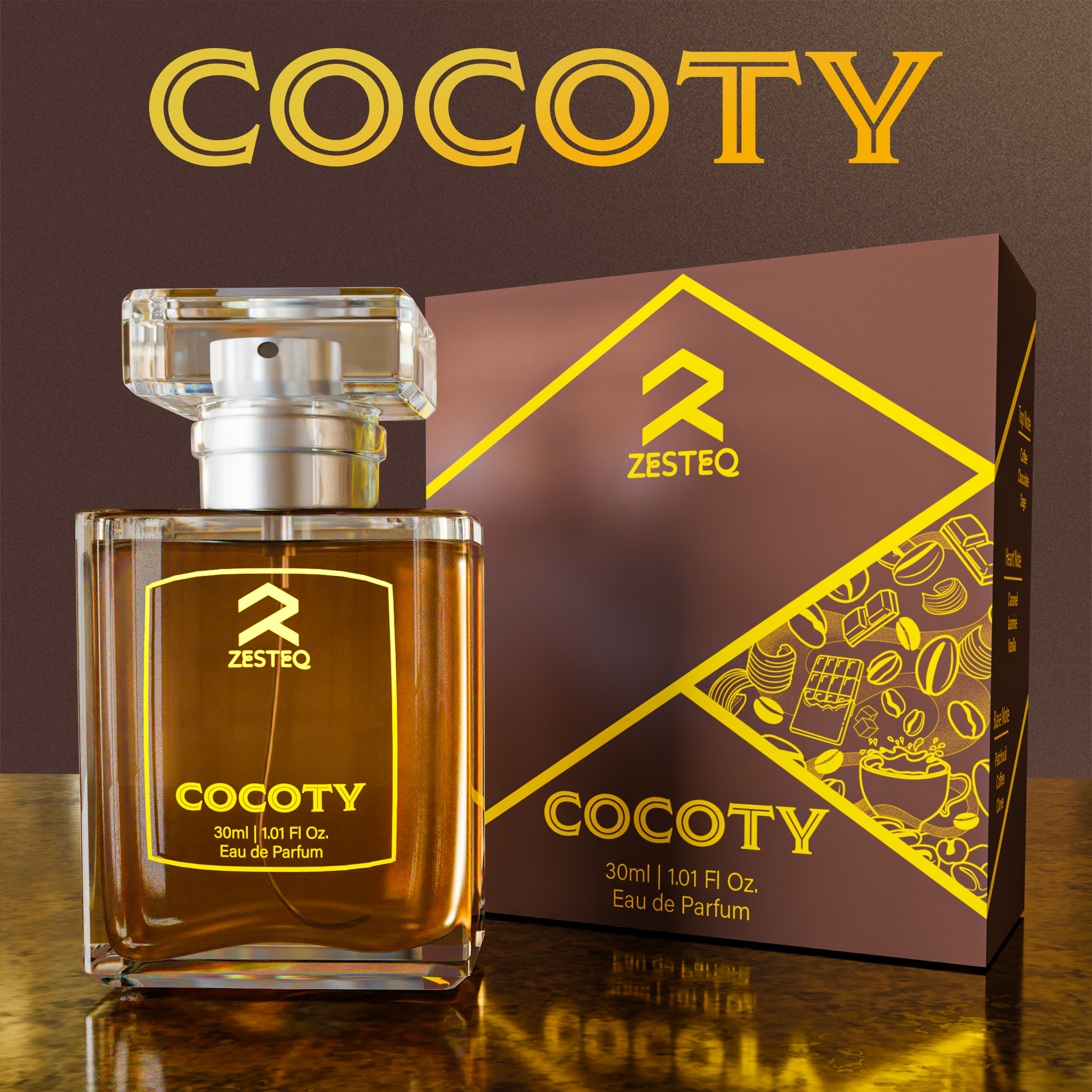 Cocoty Signature Perfume, Longlasting perfume for men, Perfume for women, Unisex (30 ml)