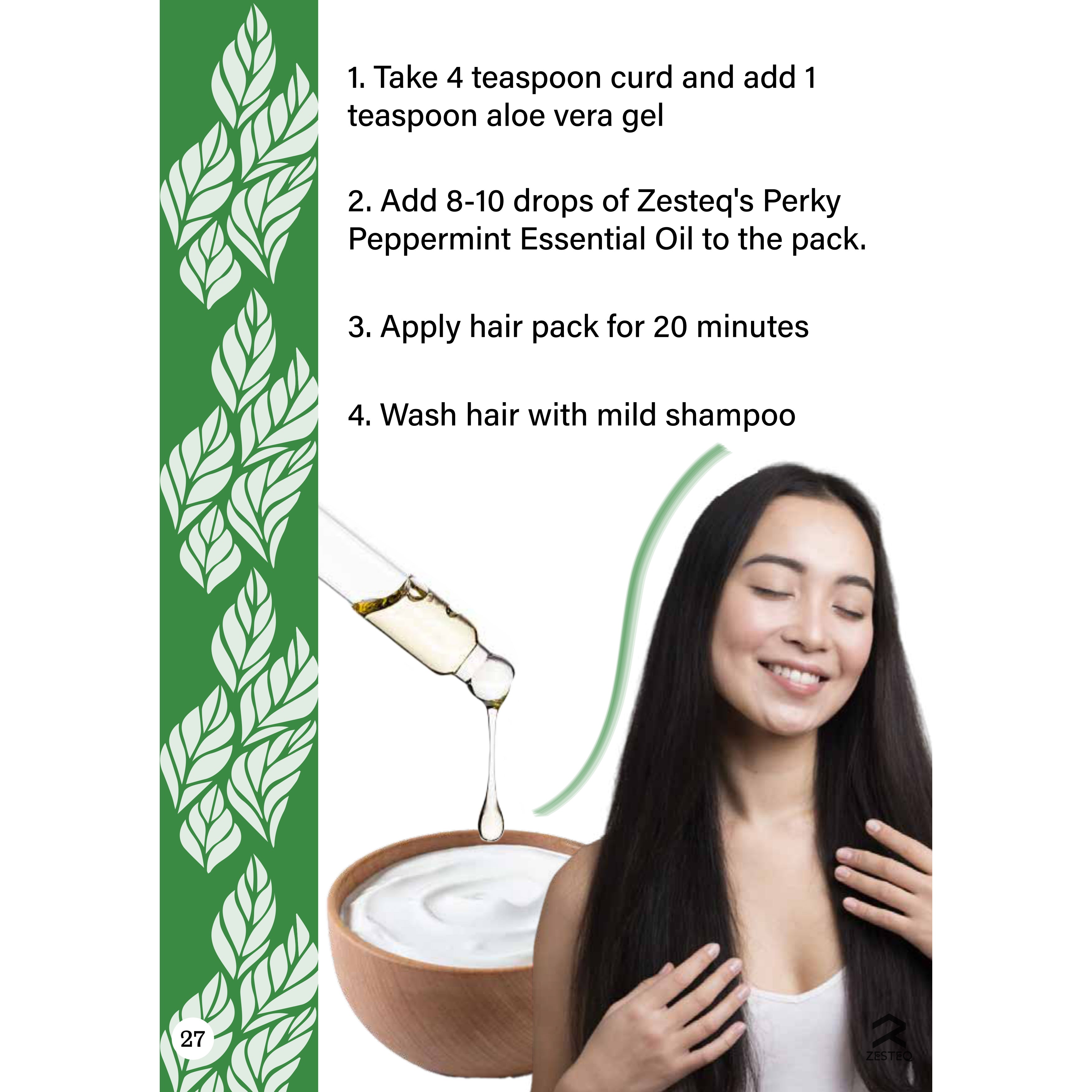 How to use Zesteq Peppermint Essential Oil