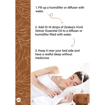 How to use Zesteq Vetiver Essential Oil