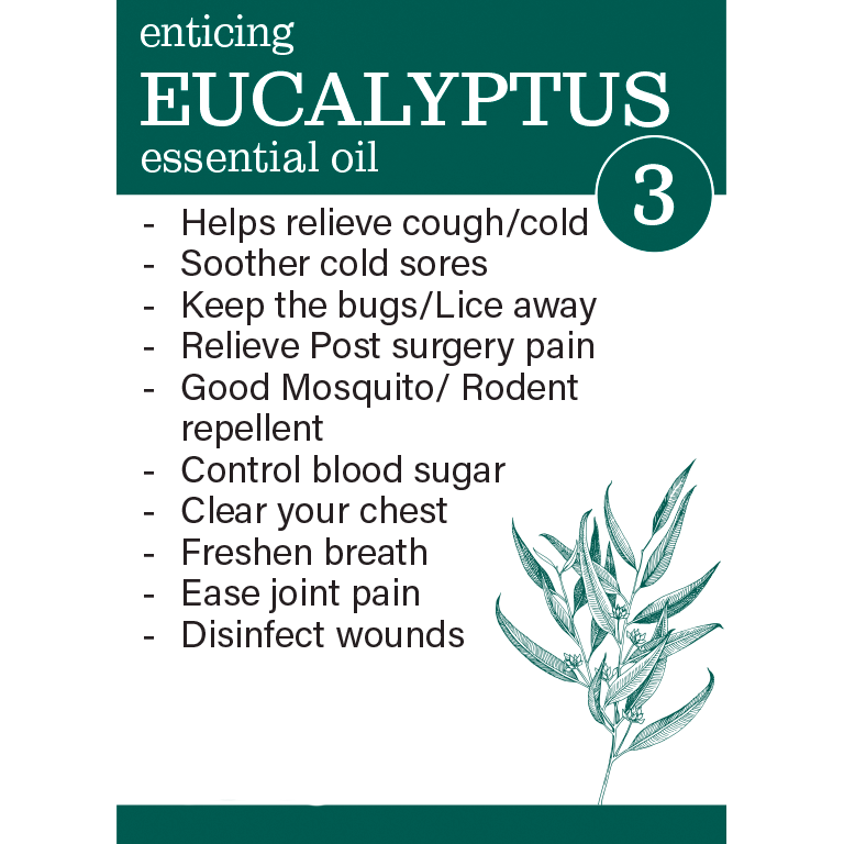 Why use Zesteq Eucalyptus Essential Oil