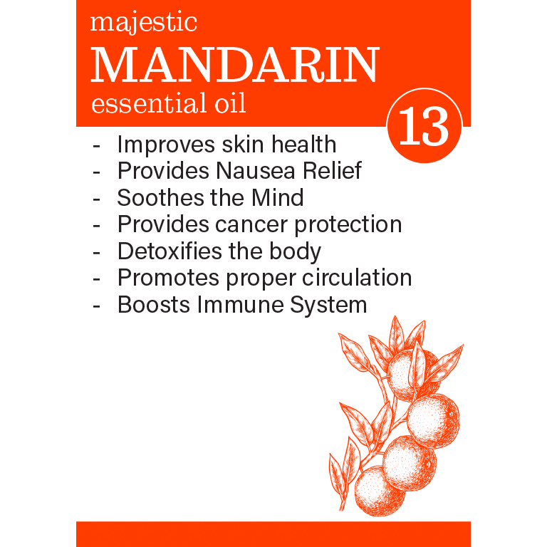 Why use Zesteq Mandarin Essential Oil