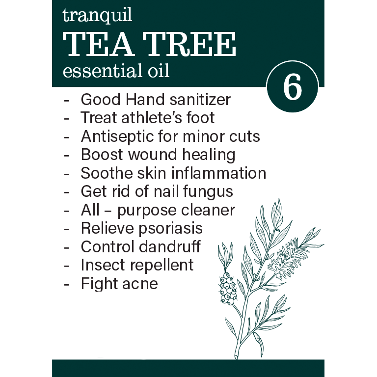 Why use Zesteq Tea Tree Essential Oil