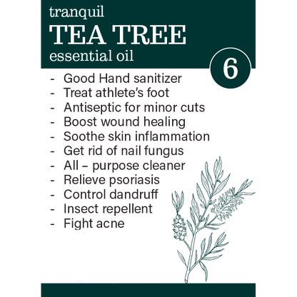 Why use Zesteq Tea Tree Essential Oil