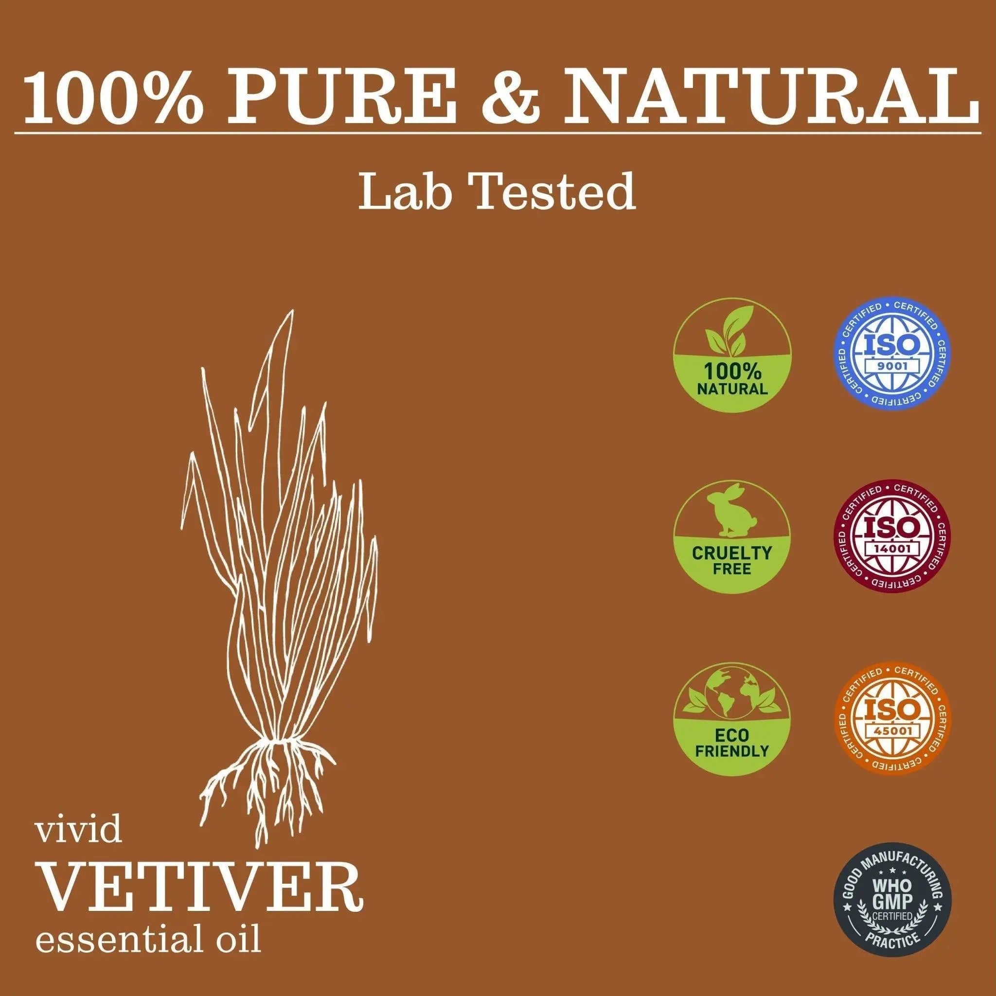 Vivid Vetiver Essential Oil - Essential Oils - Zesteq