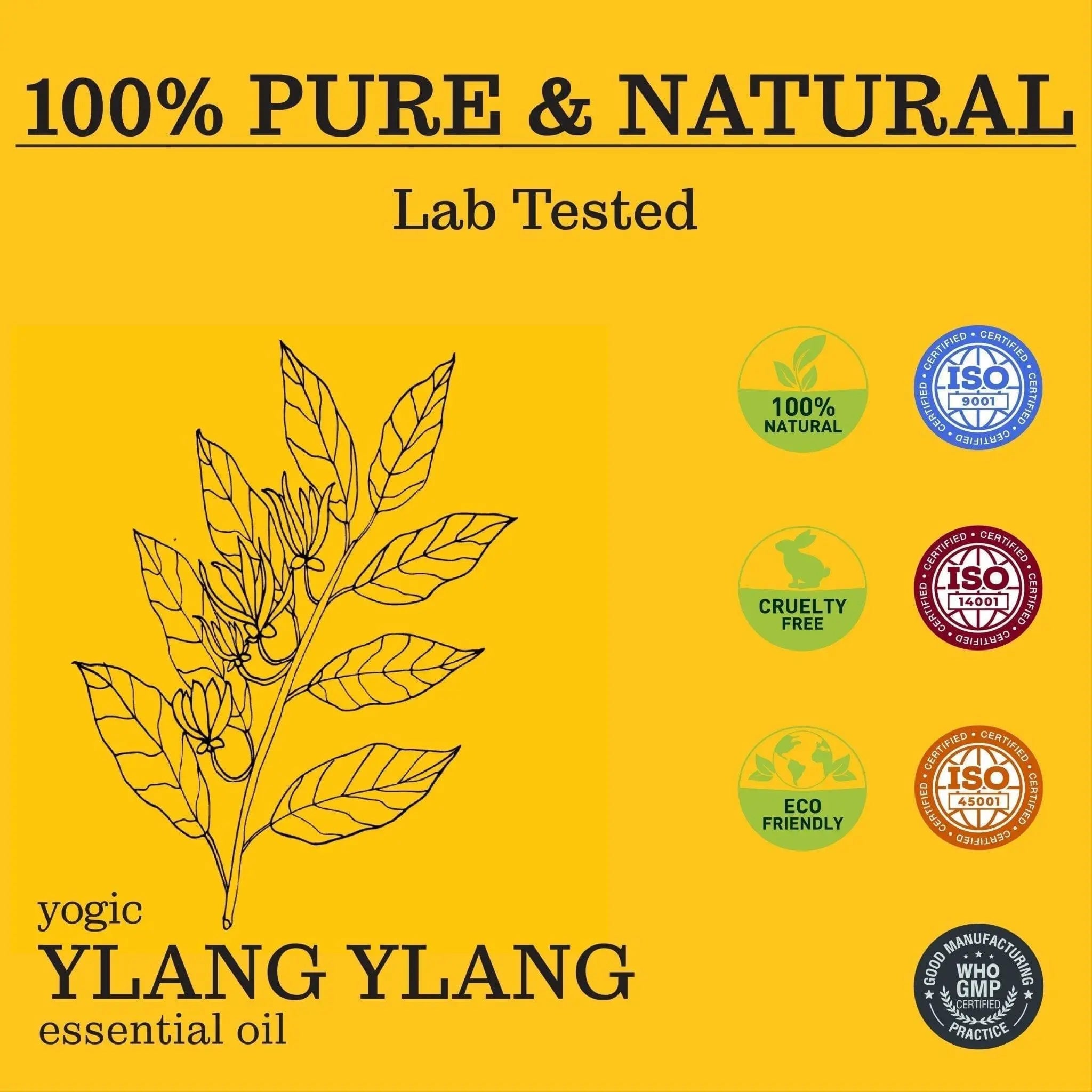 Yogic Ylang Ylang Essential Oil - Essential Oils - Zesteq