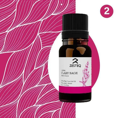 Calming Clary Sage Essential Oil - Essential Oils - Zesteq